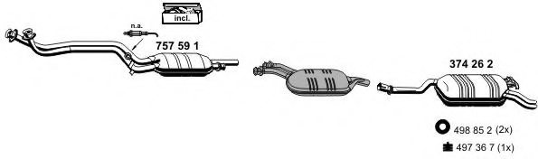 ERNST 040161 Exhaust System